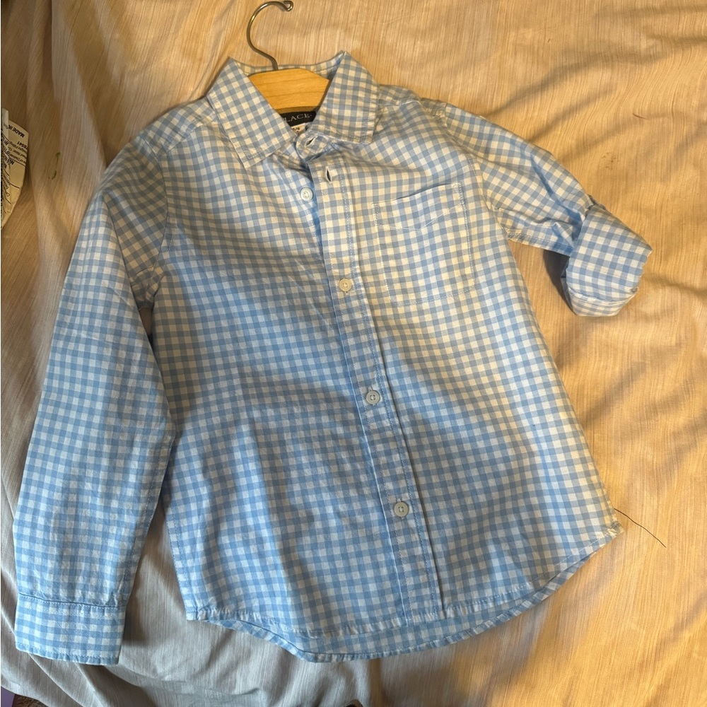 Long sleeve boys Oxford shirt